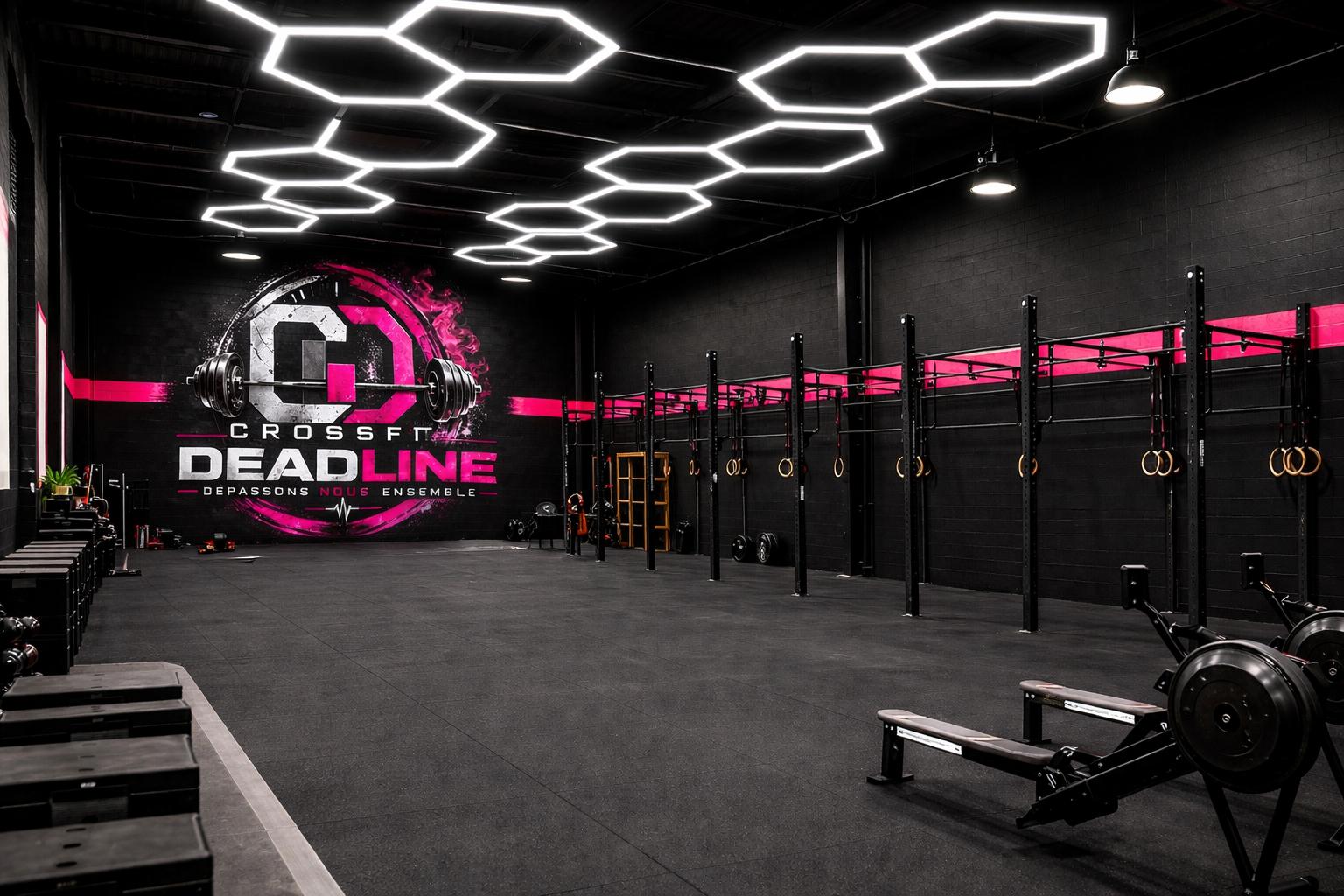 La salle CrossFit Deadline à Saint-Laurent-du-Var
